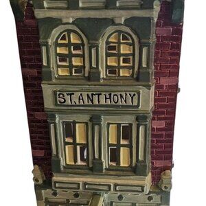 1987 Department 56 Original Snowhouse ST. ANTHONY HOTEL W/ Light